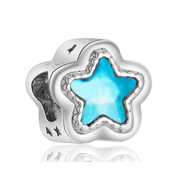 Wholesale Metal Beaded Bracelet With Fivepointed Star Shape And Totem Pattern Electroplated