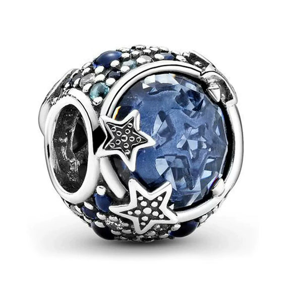 Wholesale Metal Beaded Bracelet With Fivepointed Star Shape And Totem Pattern Electroplated