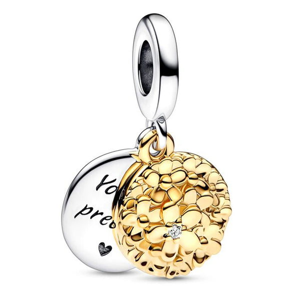 Wholesale Metal Beaded Bracelet With Hollow Love Shape And Rainbow Pendant Featuring Totem Pattern And Electroplating Treatment