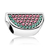 Wholesale Metal Beaded Bracelet With Pink Love Point Diamond Electroplated Totem Pattern Original Design
