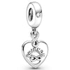 Wholesale Metal Beaded Bracelet With Rainbow Pendant And Totem Pattern Electroplated