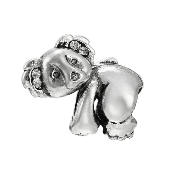 Wholesale Metal Beaded Jewelry Accessories With Totem Pattern And Electroplating Design For Bracelets And Necklaces