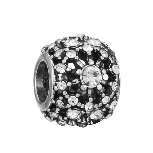 Wholesale Metal Beaded Jewelry Accessories With Totem Pattern And Electroplating Design For Bracelets And Necklaces