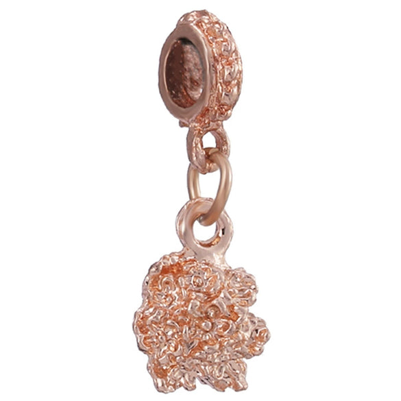 Wholesale Metal Beaded Jewelry With Totem Pattern And Electroplating Treatment Rose Gold Beads And Diamondembedded For Bracelet And Necklace Accessories