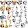 Wholesale Metal Beaded Ladies Diy Bracelet With Dinosaur And Totem Pattern And Electroplating Process