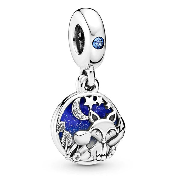 Wholesale Metal Beaded Loose Beads With Crescent Moon And Astronaut Design Electroplated