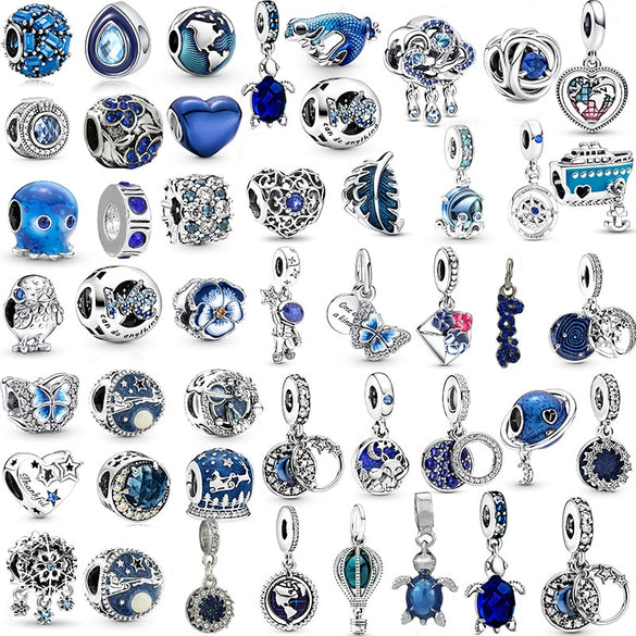 Wholesale Metal Beaded Loose Beads With Crescent Moon And Astronaut Design Electroplated