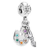 Wholesale Metal Beaded Love High Heels Pendant Bracelet Necklace With Totem Pattern And Electroplating Treatment For Valentine's Day Accessories