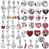 Wholesale Metal Beaded Love High Heels Pendant Bracelet Necklace With Totem Pattern And Electroplating Treatment For Valentine's Day Accessories