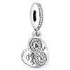 Wholesale Metal Beaded Love High Heels Pendant Bracelet Necklace With Totem Pattern And Electroplating Treatment For Valentine's Day Accessories