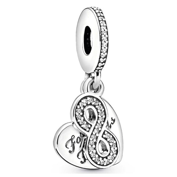 Wholesale Metal Beaded Love High Heels Pendant Bracelet Necklace With Totem Pattern And Electroplating Treatment For Valentine's Day Accessories