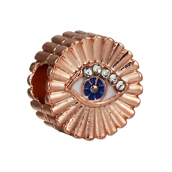 Wholesale Metal Beaded Totem Pattern Original Design Electroplated Bracelet Accessories Jewelry