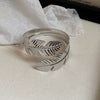 Wholesale Metal Bracelet With Geometric Style Electroplated For High End Feel Wide Edge Personality Exquisite Light Luxury Temperament