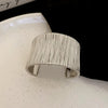Wholesale Metal Bracelet With Geometric Style Electroplated For High End Feel Wide Edge Personality Exquisite Light Luxury Temperament