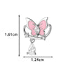 Wholesale Metal Butterfly Fashion Electroplated Piercing Earrings For Women