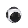 Wholesale Metal Cat Eye Alloy Beads With Totem Pattern For Diy Bracelets Electroplated