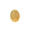 Wholesale Metal Cherry Ring Stainless Steel Gold Plated Geometric Style Unisex Finger Ring