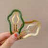 Wholesale Metal Cloud Cut Out Hairpin Dripping Oil Bb Clip For Women