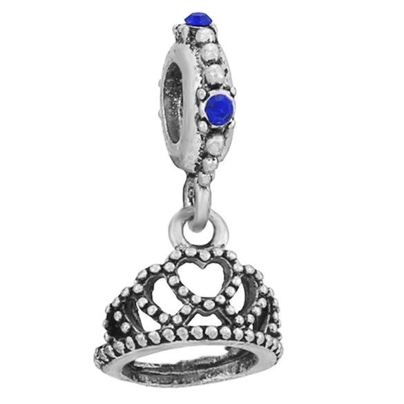 Wholesale Metal Crown Wine Glass Pendant Beaded Accessories Bracelet With Totem Pattern And Electroplating Design