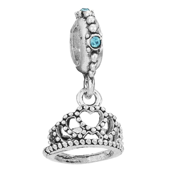 Wholesale Metal Crown Wine Glass Pendant Beaded Accessories Bracelet With Totem Pattern And Electroplating Design