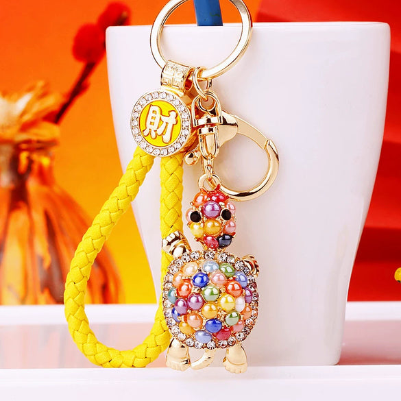 Wholesale Metal Cute Style Turtle Shaped Keychain For Men And Women