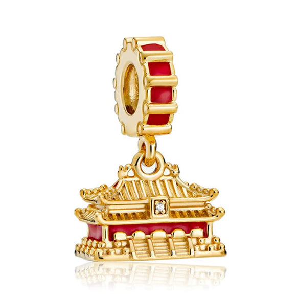 Wholesale Metal Diy Bracelet Accessories With Totem Pattern And Electroplating Design