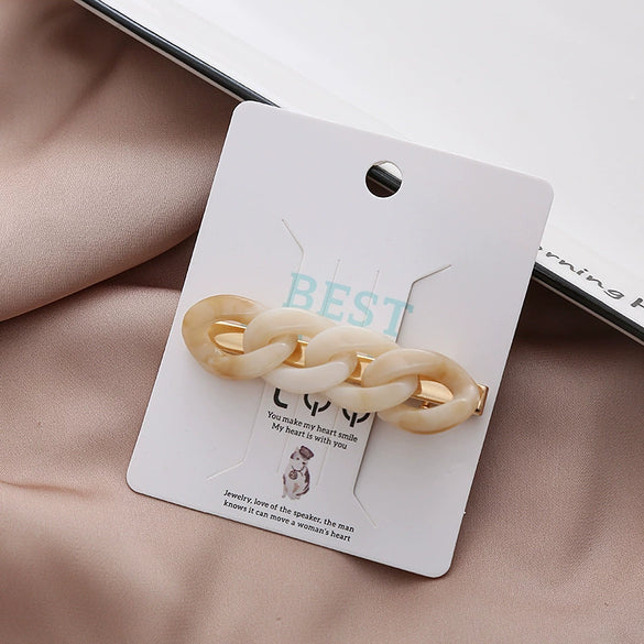 Wholesale Metal Duck Beak Hairpin For Women With Electroplating