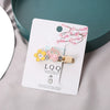 Wholesale Metal Duckbill Hair Clip For Women Cartoon Animals Style With Electroplating