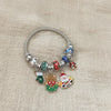 Wholesale Metal Electroplated Cartoon Characters Beaded Bracelet For Women