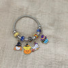 Wholesale Metal Electroplated Cartoon Characters Beaded Bracelet For Women