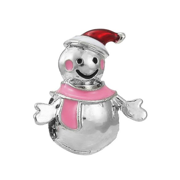 Wholesale Metal Electroplated Totem Loose Beads Jewelry Accessories For Bracelet And Necklace Christmas Holiday Gift