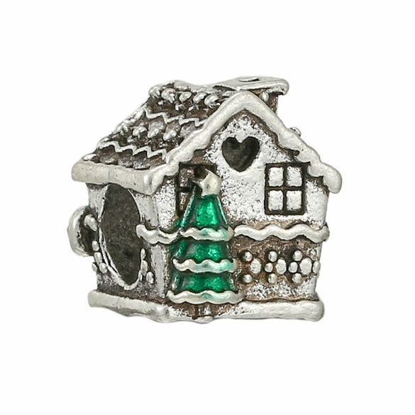 Wholesale Metal Electroplated Totem Loose Beads Jewelry Accessories For Bracelet And Necklace Christmas Holiday Gift