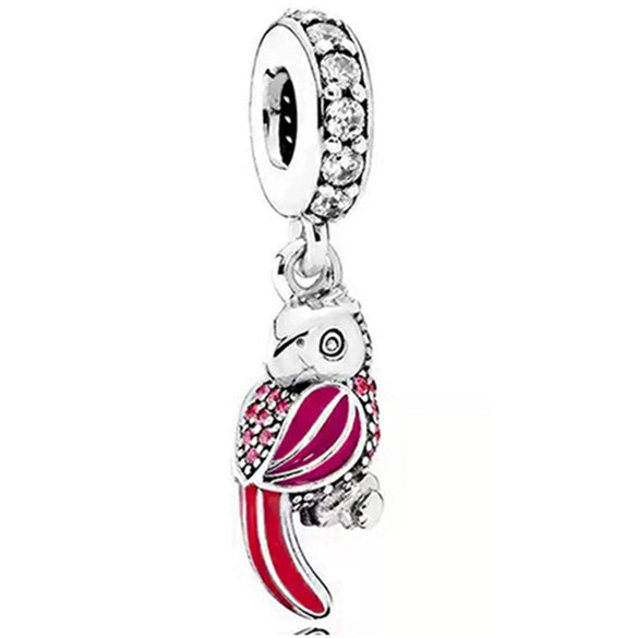 Wholesale Metal Electroplated Totem Pink Dripping Heart Popcorn Beaded Bracelet And Necklace Accessories