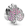 Wholesale Metal Electroplated Totem Pink Dripping Heart Popcorn Beaded Bracelet And Necklace Accessories