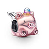 Wholesale Metal Electroplated Totem Pink Dripping Heart Popcorn Beaded Bracelet And Necklace Accessories