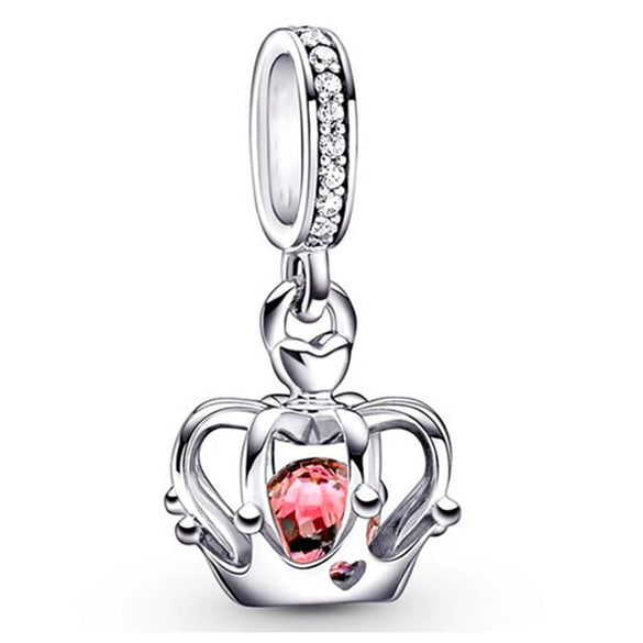 Wholesale Metal Electroplated Totem Pink Dripping Heart Popcorn Beaded Bracelet And Necklace Accessories