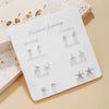 Wholesale Metal Elegant Pearl Bow Love Heart Dripping Oil Earring Set