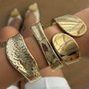 Wholesale Metal Exaggerated Leaf Spring Bracelet With Electroplating Treatment