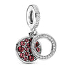 Wholesale Metal Fruit Pendant Beads With Totem Pattern For Diy Jewelry Accessories Electroplated