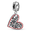 Wholesale Metal Fruit Pendant Beads With Totem Pattern For Diy Jewelry Accessories Electroplated