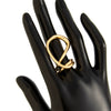 Wholesale Metal Geometric Doublering Opening Bracelet With Electroplating For Women