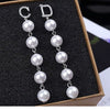 Wholesale Metal Geometric Earrings With Electroplating For Women