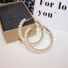 Wholesale Metal Geometric Earrings With Electroplating For Women