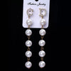 Wholesale Metal Geometric Earrings With Electroplating For Women