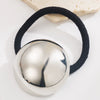 Wholesale Metal Geometric High Elasticity Electroplated Lady Hair Rope Hair Accessories
