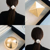 Wholesale Metal Geometric High Elasticity Electroplated Lady Hair Rope Hair Accessories