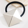Wholesale Metal Geometric High Elasticity Electroplated Lady Hair Rope Hair Accessories