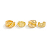 Wholesale Metal Geometric Open Ring With Electroplating For Women Ins Style