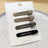 Wholesale Metal Geometric Painting Women's Candy Color Duckbill Hair Clip
