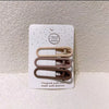 Wholesale Metal Geometric Painting Women's Candy Color Duckbill Hair Clip